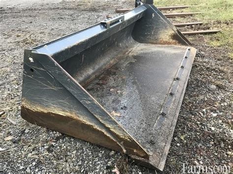 84 skid steer bucket for sale|john deere 84 inch bucket.